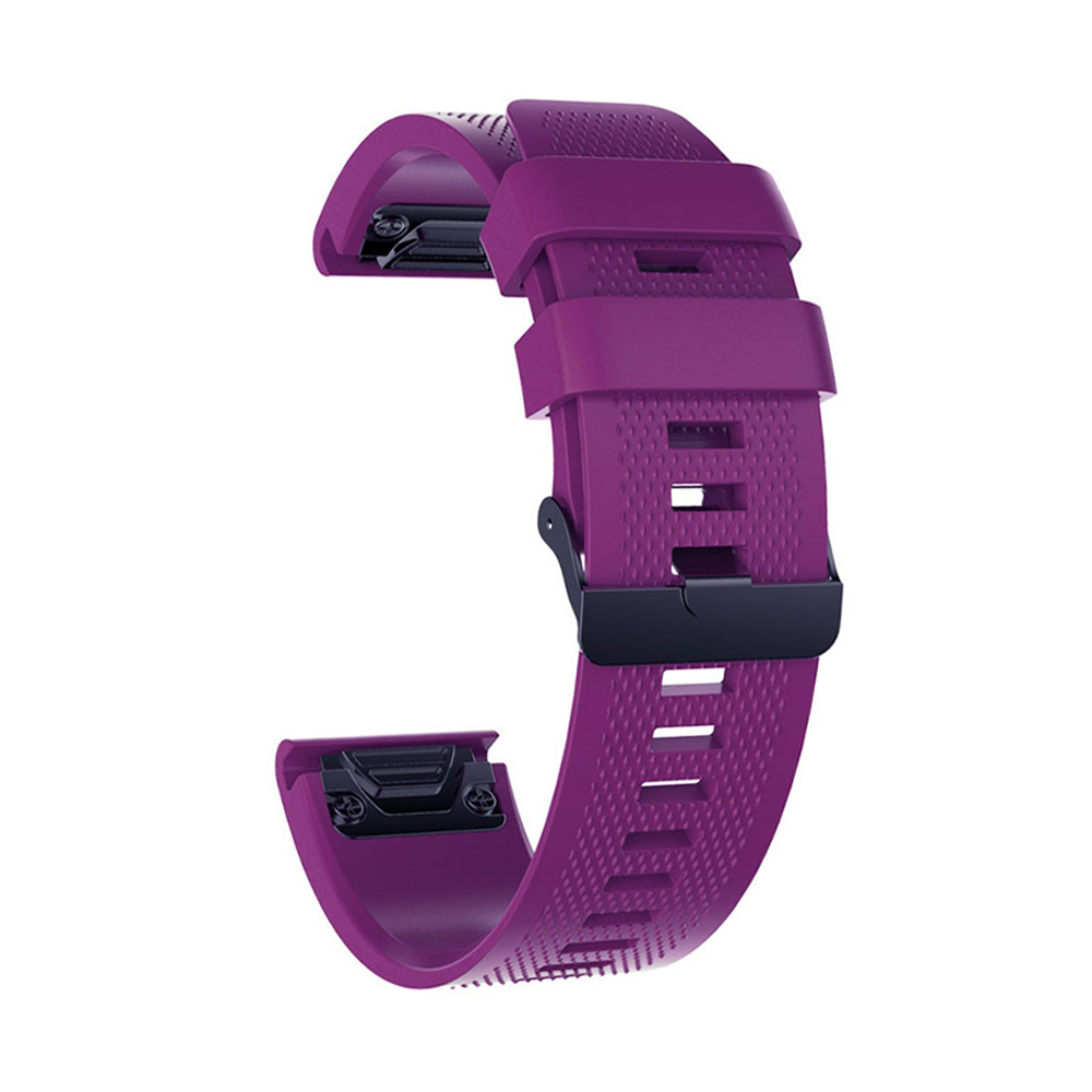 Quick-Fit rem | 20mm (silikone) - 5 farver