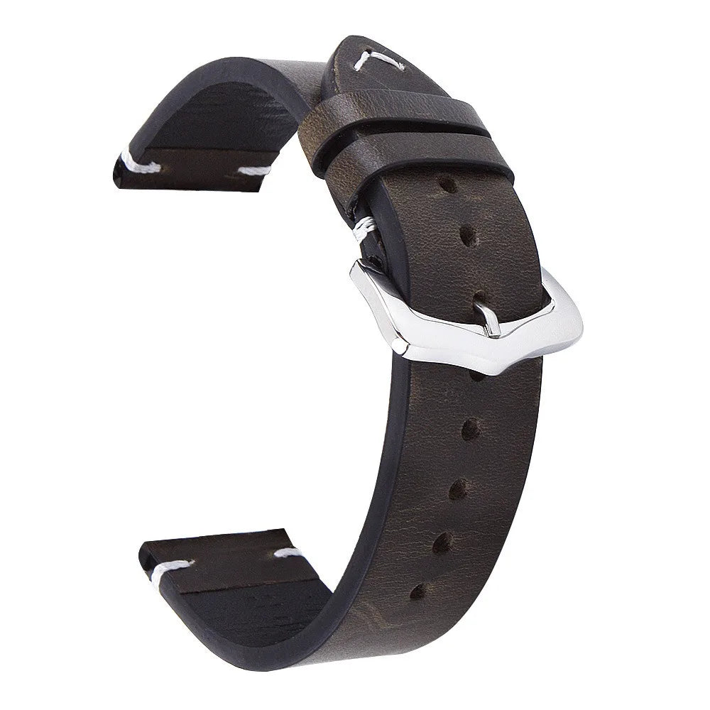 Pulseira Quick-Release | 22mm (couro genuíno) - 4 cores