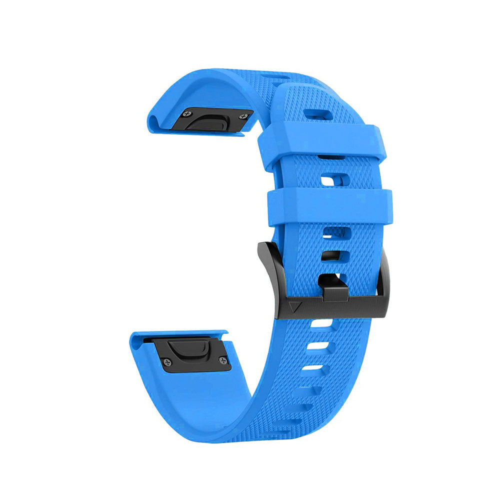 Quick-Fit rem | 26mm (silikone) - 6 farver