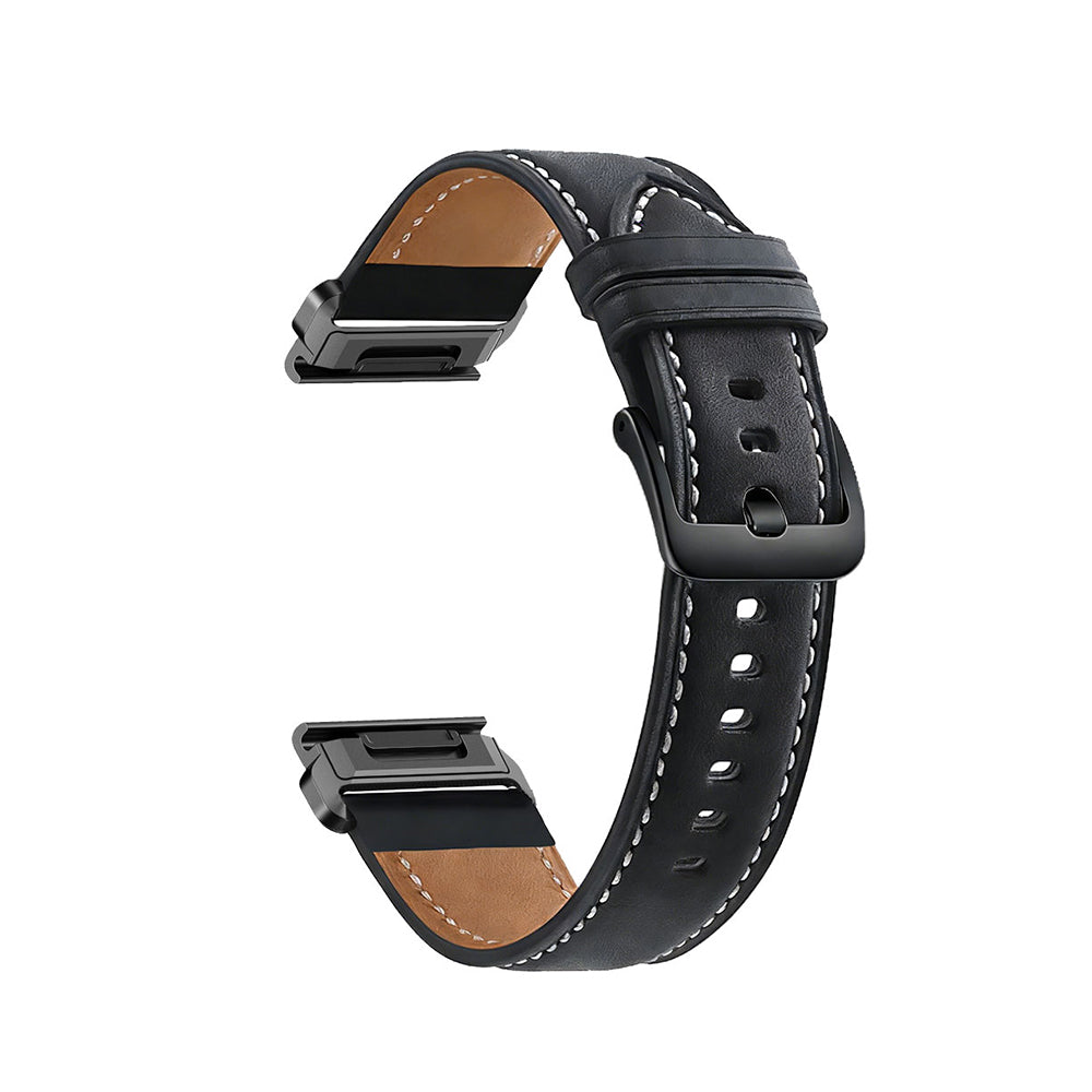 Quick-Fit rem | 26mm (ægte læder) - 3 farver