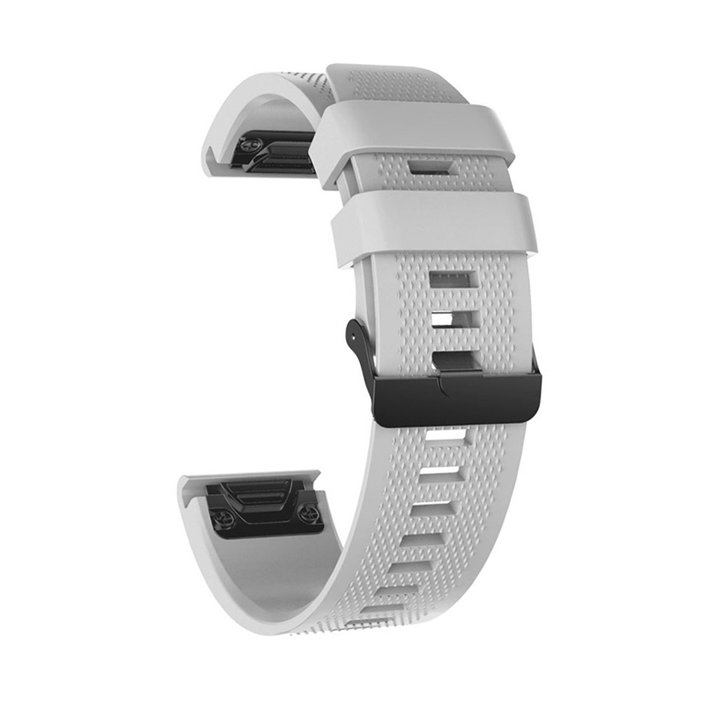 Quick-Fit rem | 20mm (silikone) - 5 farver