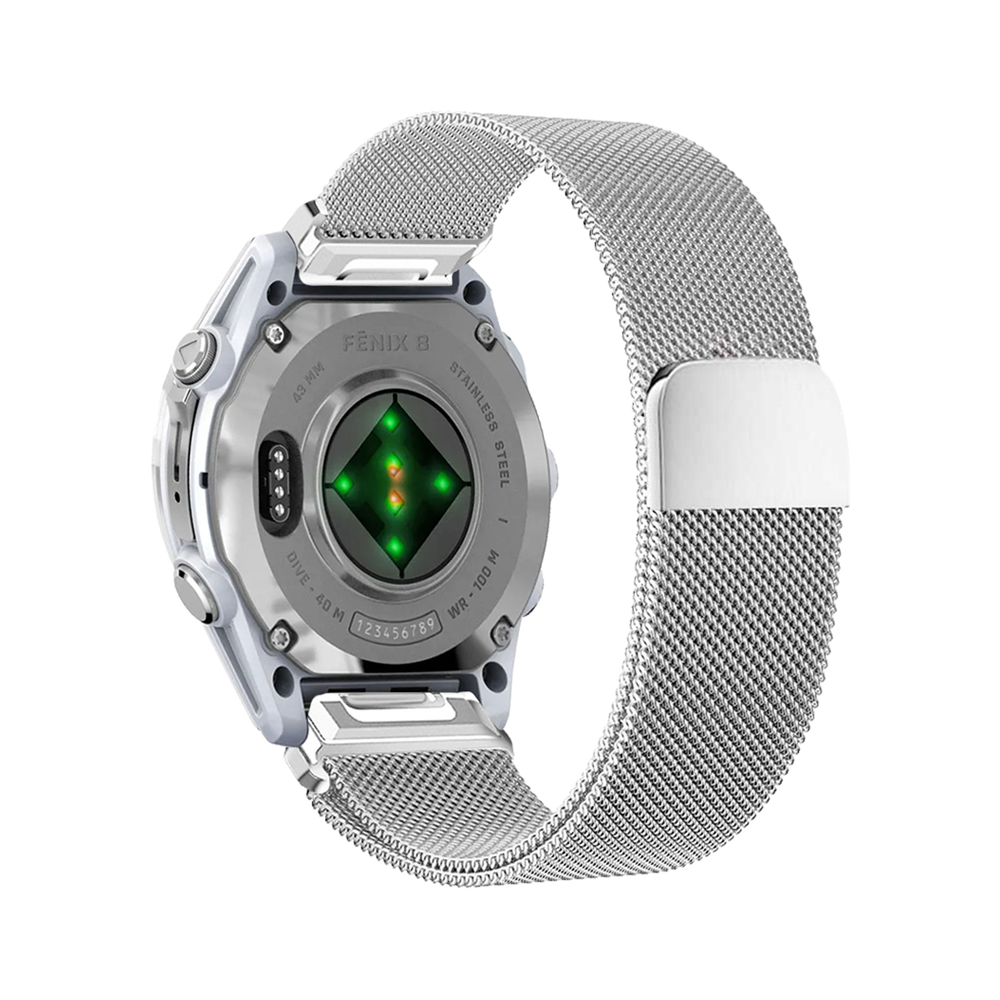 Quick-Fit rem | 26mm (Milanese Mesh) - 2 farver