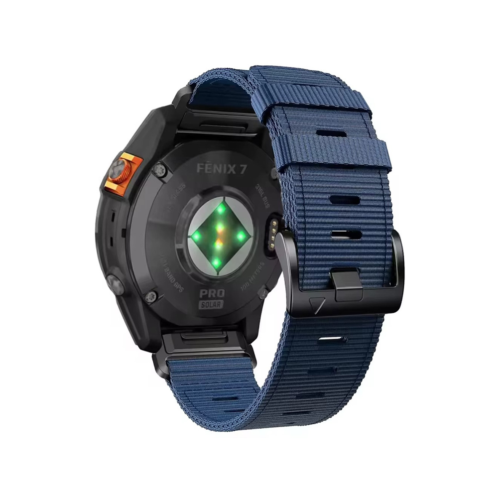 Quick-Fit rem | 26mm (militær nylon) - 4 farver