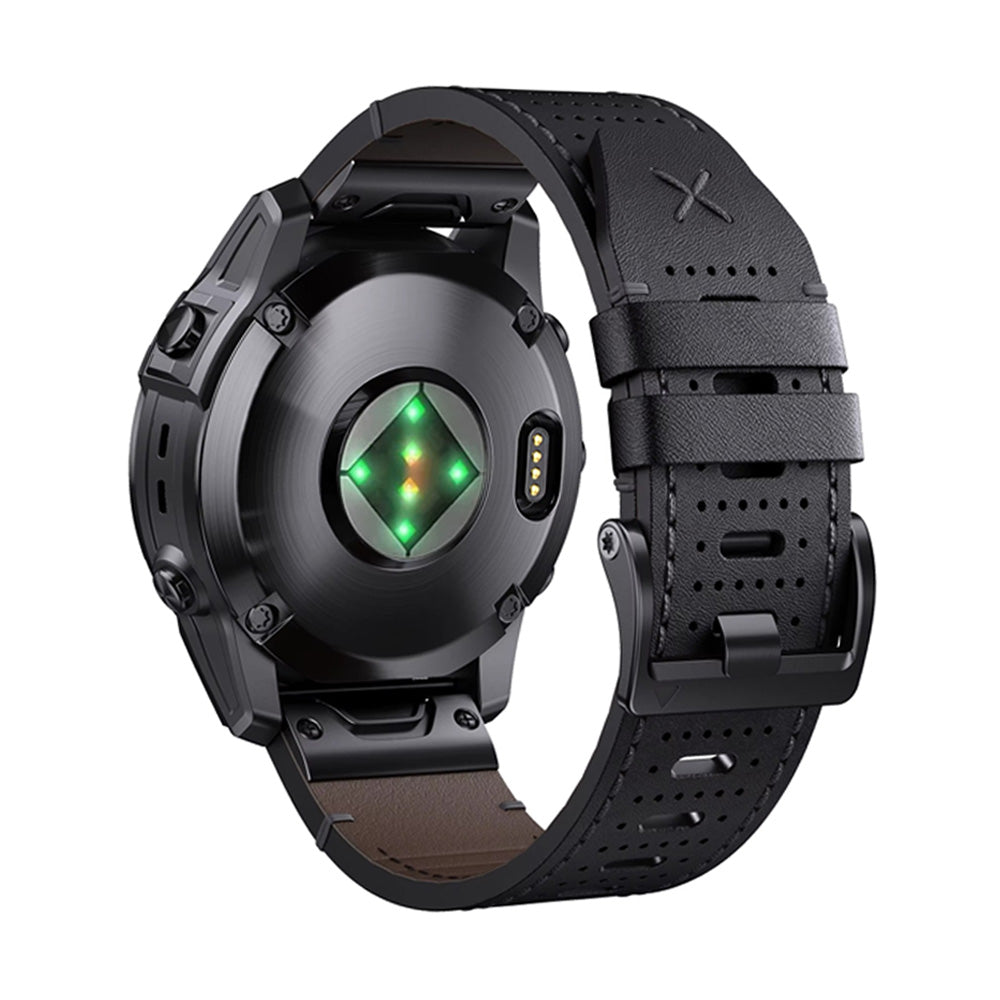 Pulseira Quick-Fit | 22mm (Couro performance) - 2 cores