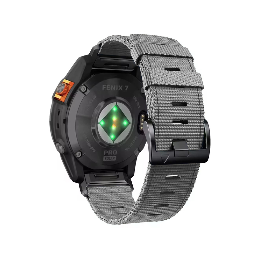 Quick-Fit rem | 26mm (militær nylon) - 4 farver