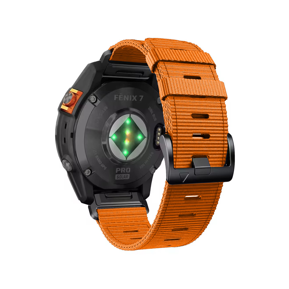 Quick-Fit rem | 26mm (militær nylon) - 4 farver