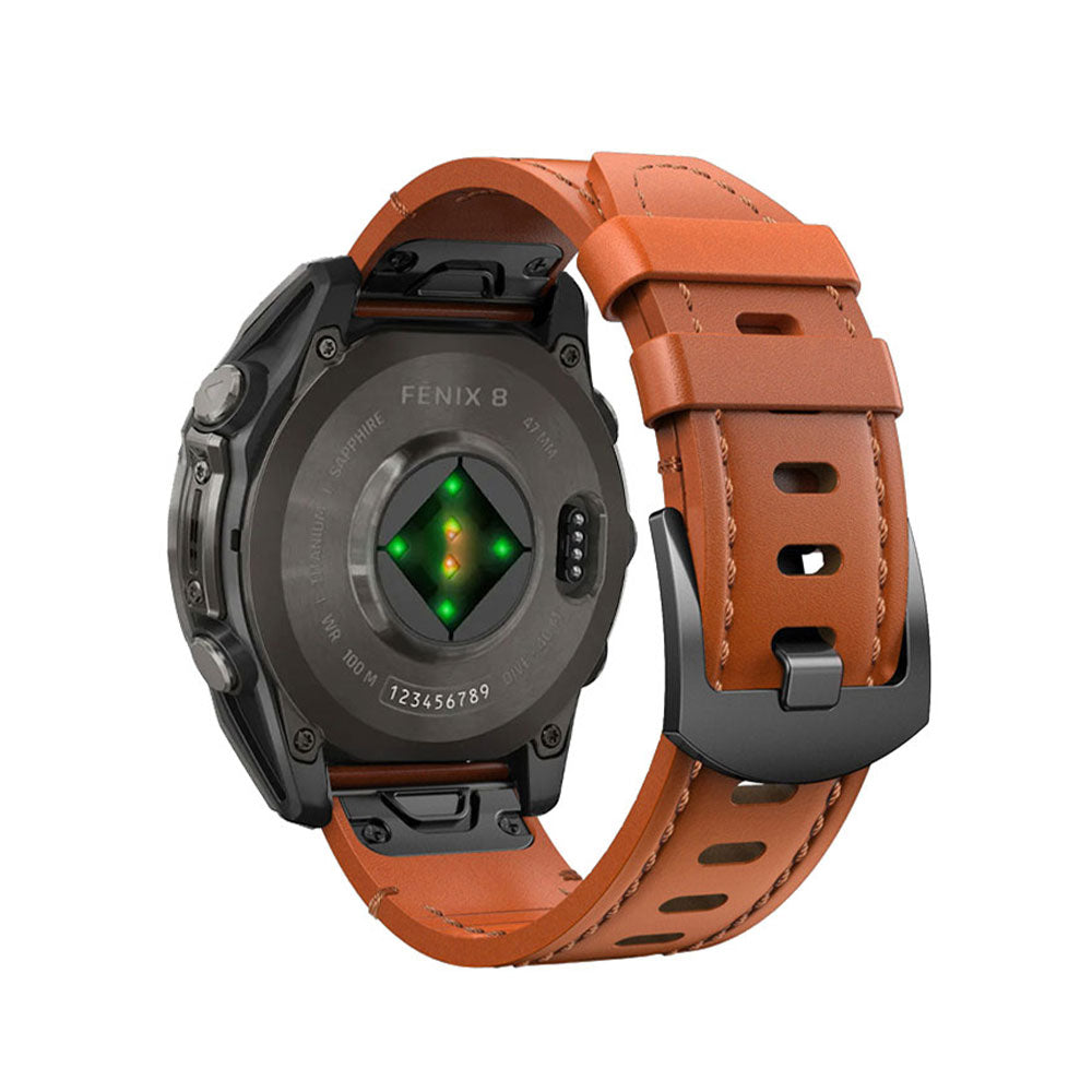 Pulseira Quick-Fit | 22mm (Couro bovino) - 2 cores