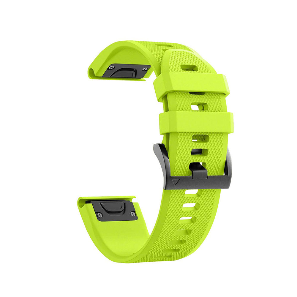 Quick-Fit rem | 26mm (silikone) - 6 farver