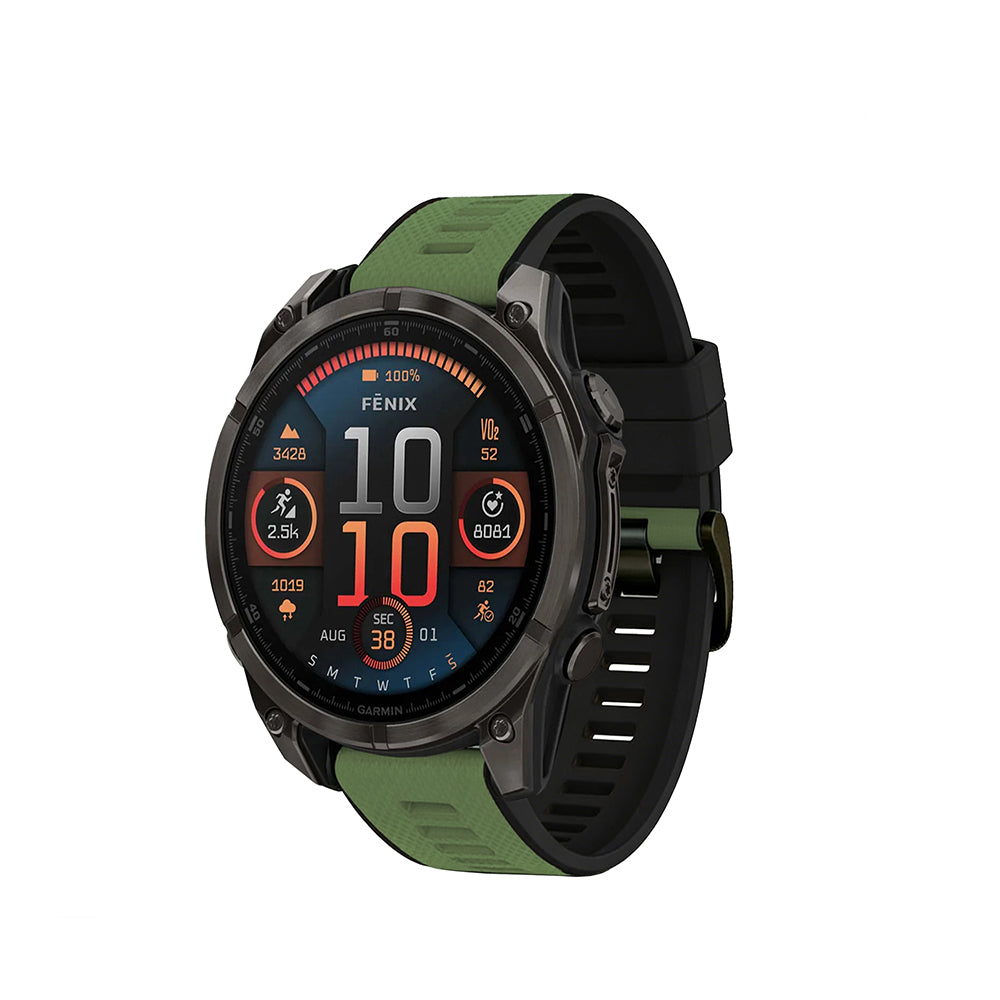 Quick-Fit rem | 26mm (silikone) - 5 farver