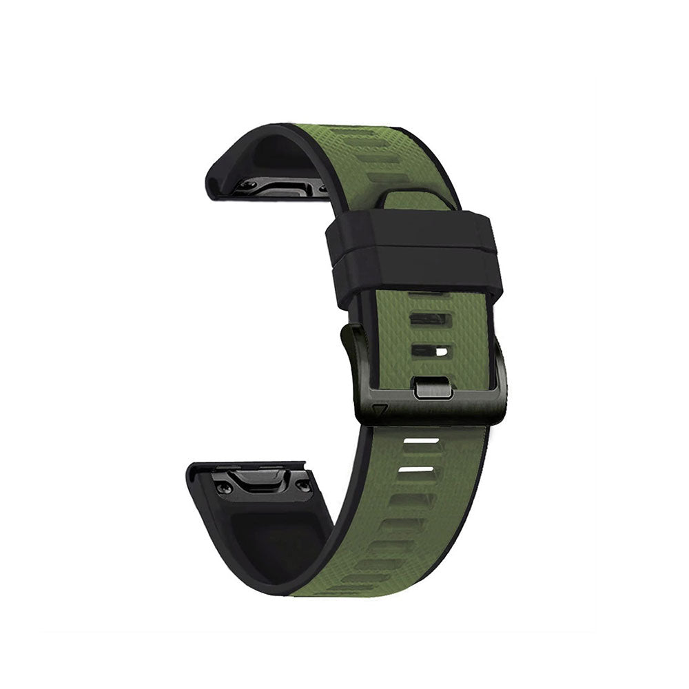 Quick-Fit rem | 22 mm (silikone) - 5 farver