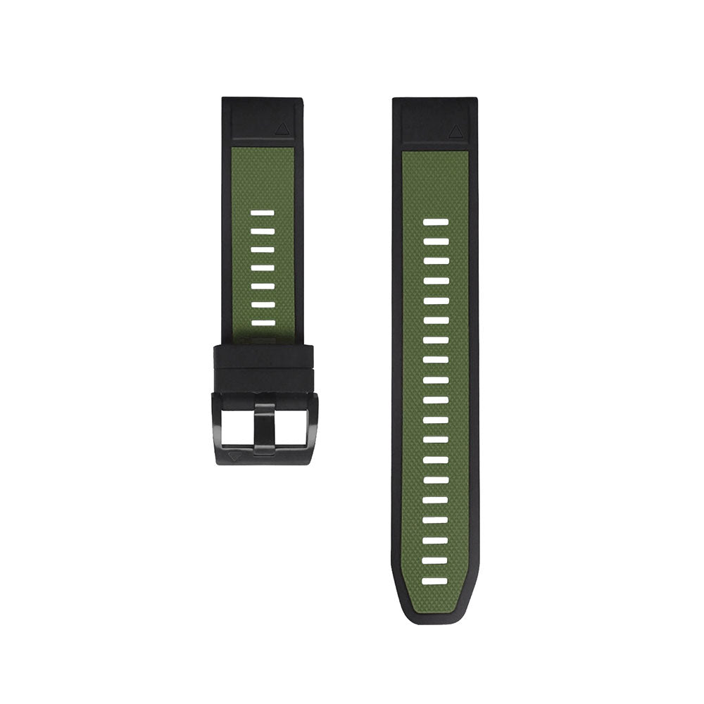 Quick-Fit rem | 26mm (silikone) - 5 farver