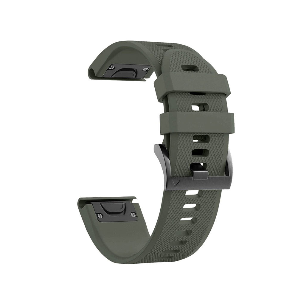 Quick-Fit rem | 26mm (silikone) - 6 farver