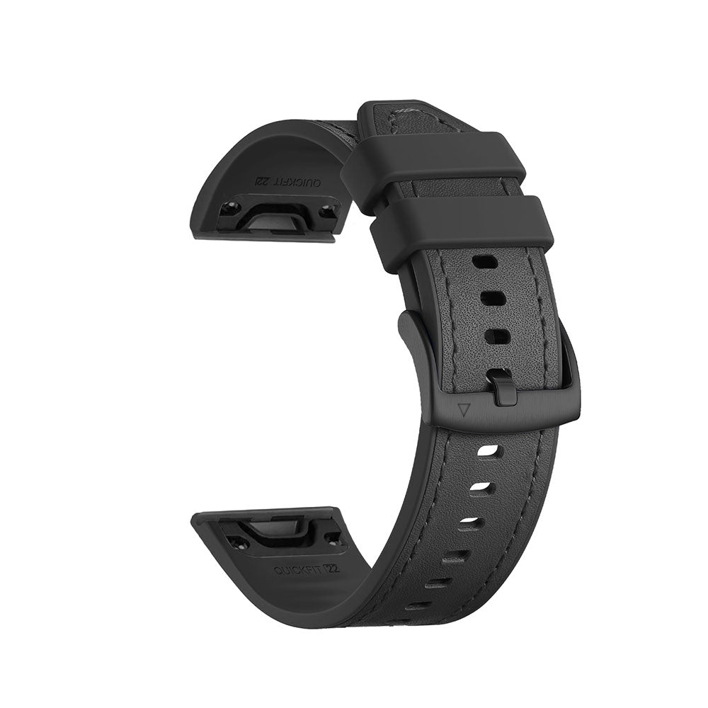 Pulseira Quick-Fit Run | 22mm (Couro desportivo) - 4 cores